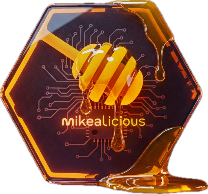 The Mikealicious Company Logo
